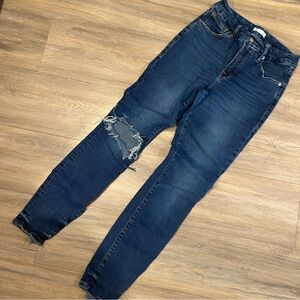 Good American Distressed Jeans